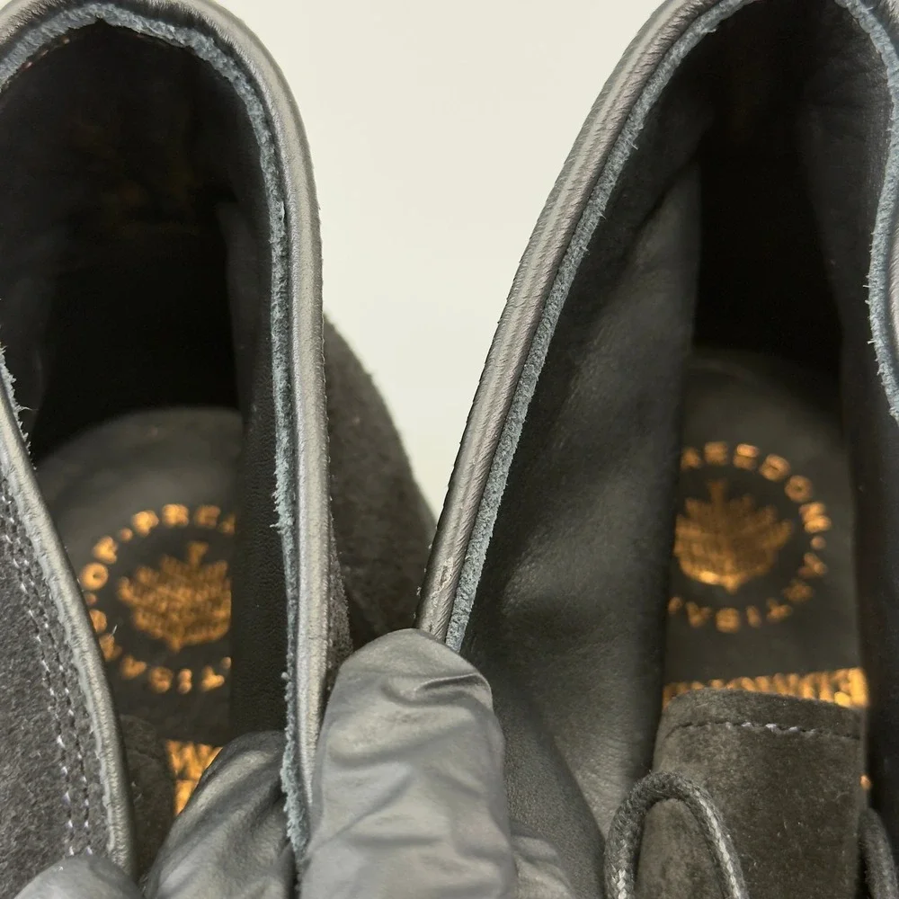 Allen Edmonds Men's Charcoal Gray Suede Chukka Boots